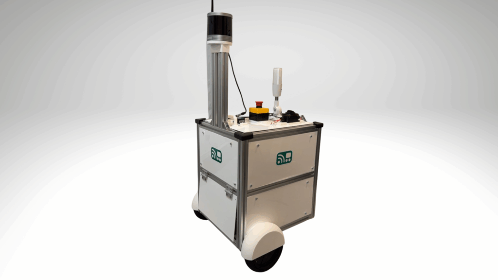 アルミフレームで作るロボット試作